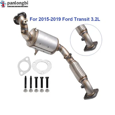 Filtro de partículas diésel (DPF) para Ford Transit 3,2 L 2015 2016 2017 2018 2019 Foto 1 de 4