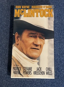 McLintock    1993 VHS  John Wayne  Maureen O’Hara   Sealed Never Opened - Bild 1 von 5