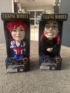 Ozzy und Sharon Osbourne Ozzy Wackelköpfe JOK in Box (Sharon Neu im Karton!) - Bild 1 von 3