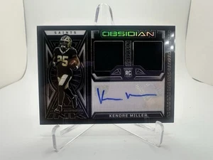 2023 Obsidian Kendre Miller Rookie Jersey Ink /199 New Orleans Saints - Picture 1 of 4
