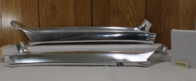 1963-64 PONTIAC BONNEVILLE GRAND PRIX INTERIOR A PILLAR TRIM LEFT & RIGHT 2 DOOR - Image 1 of 4