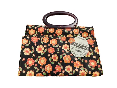 Bolso de Mano De Colección FAB Parisienne Fertig Shopper Todo Bolso Floral Mango Lucite Damas Orgullo Foto 1 de 4