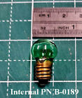 1 #432 18V Clear Green Bulb(AKA 432CG 432-302 or 408-45)Repair Parts For Lionel 