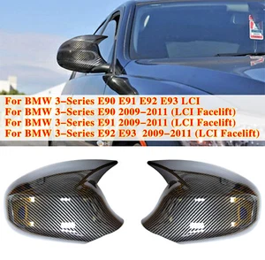 Boîtier Coques de Rétroviseur Couverture pour BMW 3er E90 E91 E92 E93 LCI 09-11 - Imagen 1 de 9