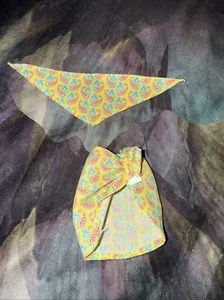 Mattel Barbie Vintage Skirt& Bandana - Picture 1 of 3
