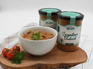Fertiggericht, Szegediner Gulasch im Glas (2 Gläser á 400 gr.) - Bild 1 von 1