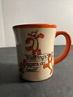 Disney Store Tigger 12 oz Ceramic Mug Winnie the Pooh Orange