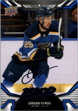 2022-23 Upper Deck MVP Factory Set Blue Script Hockey Card Pick