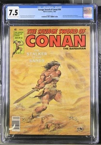Savage Sword of Conan #54 CGC 7.5 Marvel Comics Magazin 1980 💀 - Bild 1 von 2