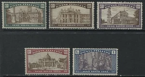 Italy 1925 Holy Year Semi-Postal values mint o.g. hinged - Picture 1 of 1