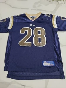 Vintage St Louis Rams Reebok Marshall Faulk Unisex Jersey Size Youth Large - Picture 1 of 6
