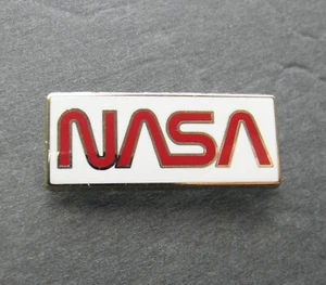 NASA SPACE AGENCY ASTRONAUT WHITE LAPEL PIN BADGE 1.25 National Aeronautics - Picture 1 of 2