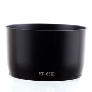 ET-65III Lens Hood for Canon EF 85mm f/1.8 USM 100mm f/2, SF EF 135mm f/2.8 L,FZ - Picture 1 of 5