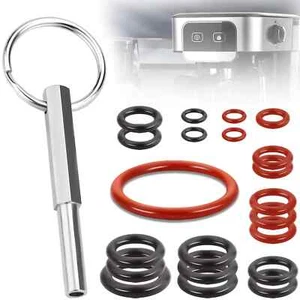 O-Ring Set W/Oval Head Key Tool Big KIT for Jura Capresso Machines Brew Group - Picture 1 of 6