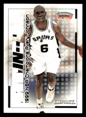 1999-00 SkyBox Impact #5 RN Avery Johnson Rewind '99 - Image 1 of 2