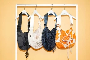 UNIQLO x marimekko Drawstring Bag Hen Capercaillie Bumblebee AW New Japan 2024 - Picture 1 of 9