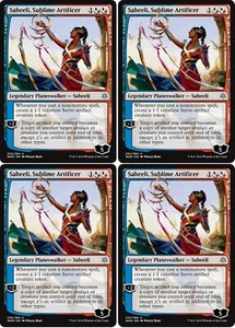 MTG - 4x SAHEELI, SUBLIME ARTIFICER - War of the Spark (U) - Picture 1 of 1