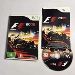 F1 Formula 1 2009 Nintendo Wii Manual PAL - Picture 1 of 6