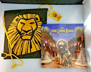 Disney The LION KING • SIMBA Broadway Cinch Bag with Commemorative Book • NWT - Picture 1 of 11