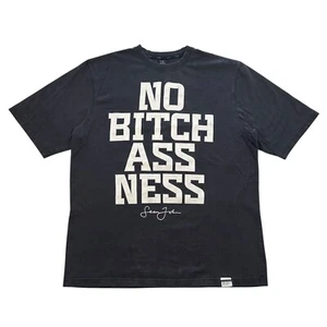 Vintage y2k Crazy Sean John Diddy Rap Tee Shirt Size XL "No B*tch Ass Ness" NYC - Picture 1 of 9