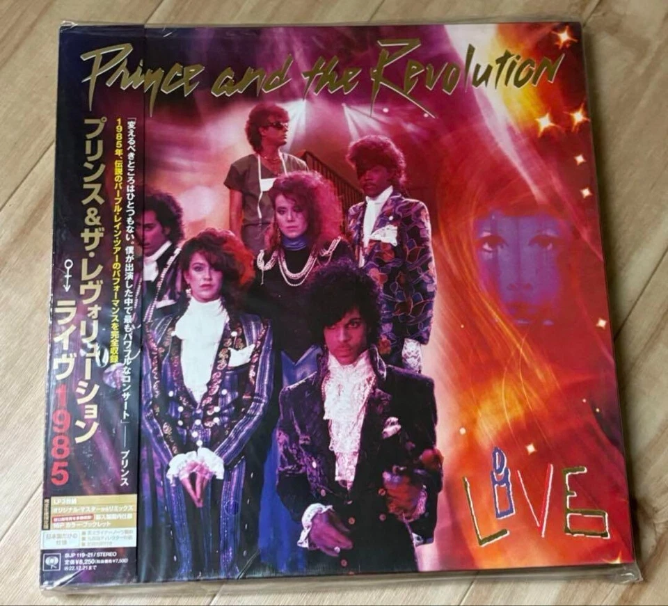 Prince and the Revolution Live 1985 3LP Japan Limited SIJP-119 W/OBI Booklet New - Image 1 of 3