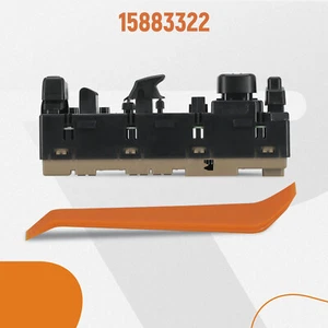 Door Lock Driver Side For Chevy Silverado 2003-2007 Power Window Switch 15883322 - Picture 1 of 11