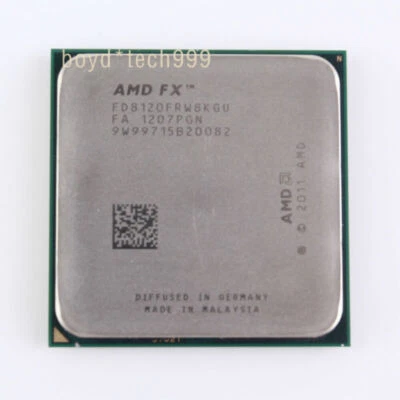 AMD FX-8120 FD8120FRW8KGU 8 Core 3.1GHz Socket AM3+ Processor CPU - Image 1 of 4