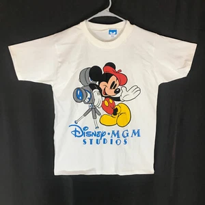 Disney World MGM Studios vintage t shirt Men's Medium Director Mickey - Picture 1 of 18