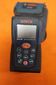 Bosch DLR130 Distance Measure Tool Parts Repair W/Case - Picture 1 of 5