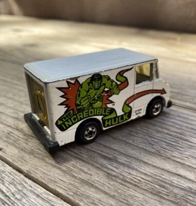 Hot Wheels 1976 Scene Machine Incredible Hulk Delivery Van HK BW Mattel - Picture 1 of 7