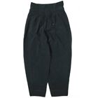 ADAM ET ROPE 22SS high waist sporty slacks GAS02110 36 BLACK 2 tuck easy pants