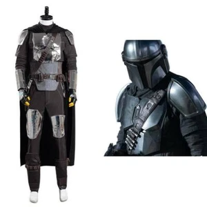 The Mandalorian S2 Beskar Armor Cosplay Costume Outfit Coat Suit Mask Full Set - Picture 1 of 11
