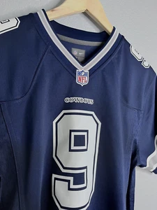 Tony Romo Jersey Dallas Cowboys Boys L On Field Blue Nike Football NFL Store - Picture 1 of 10