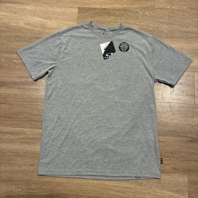 Camiseta Oakley Para Hombre Gris Talla M Mediana Hydrolix Manga Corta Crew Foto 1 de 4