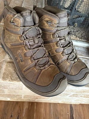 Keen Men's Circadia Bison/Brindle Color Men's Size 13 M Mid Hiking Boots NEW - Image 1 of 4