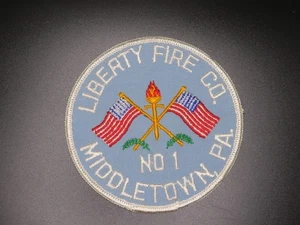 Liberty Fire Company No 1 Middletown PA Fire dept Patch - Picture 1 of 2