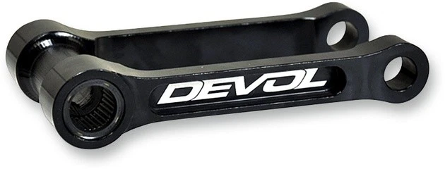 Devol Lowering Link 1.25" Aluminio Negro 0115-5502 Yamaha YZ450F/YZ250F 4 Tiempos Foto 1 de 1