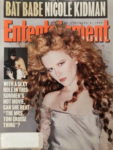 NICOLE KIDMAN - BAT BABE June 1995 ENTERTAINMENT WEEKLY Magazine - Picture 1 of 1