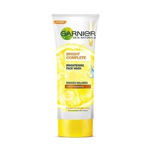 Garnier Skin Naturals Facewash Cleansing and Brightening, Bright Complete 100g - Picture 1 of 7