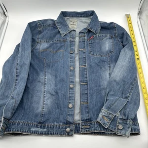 Vintage 90’s Lee Cooper East Stratford Workwear Denim Jacket L Farm Chore Coat - Picture 1 of 11