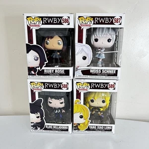 RWBY Funko Pops, Set Of Four 586,587,588,589 Box Damage - Bild 1 von 14