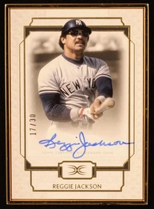 Reggie Jackson 2024 Topps Definitive Collection Framed Autographs #DCFARJ #17/30 - Picture 1 of 2