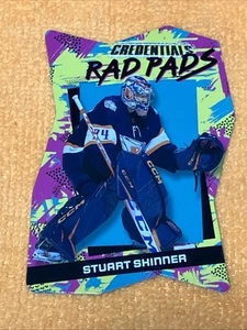 Stuart Skinner SP 2022-24 UD Credentials #RP-11 RAD PADS - Edmonton Oilers - Picture 1 of 2