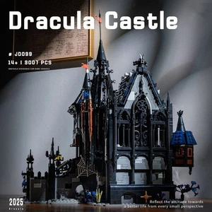 3007 Teile Dracula Castle — MOC Street View Bausteine 🏰 - Bild 1 von 6