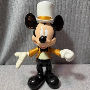Disney on Ice Mickey Mouse 9" bewegliche Kunststofffigur - selten!! - Bild 1 von 6