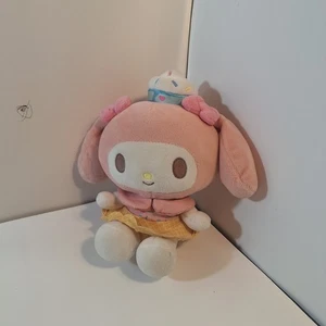 GUND Sanrio Hello Kitty and Friends My Melody Ice Cream Plush 6" - Picture 1 of 7