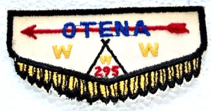 OA Lodge No.295 OTENA (f1a - cut f) FLAP Patch MINT Comanche Trail Council TEXAS - Picture 1 of 3