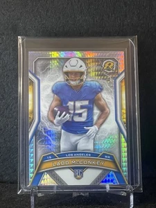 2024 Topps Resurgence #154 Ladd McConkey Prism Parallel RC - Picture 1 of 4