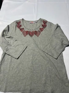 Quaker Factory Sweater Large - Picture 1 of 3