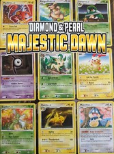 Majestic Dawn Pokemon Card Singles Non Holo Rare, Uncommon, Common 2008